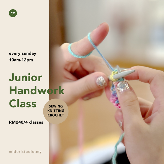 Junior Handwork Class | 少儿手工课程