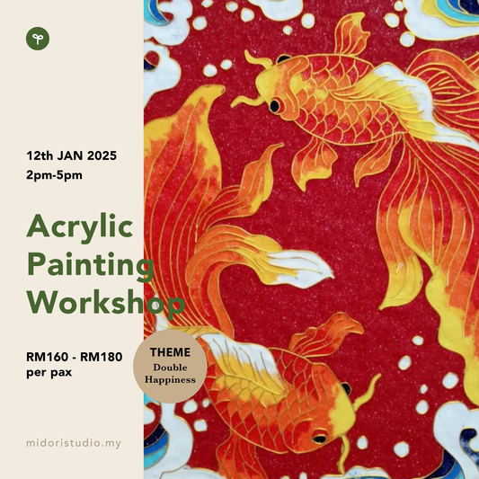 {12 JAN} Acrylic Painting Workshop | 丙烯彩绘工作坊