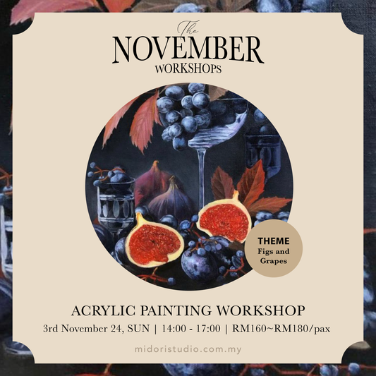 {3 NOV} Acrylic Painting Workshop | 丙烯彩绘工作坊