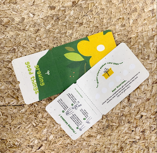 Midori Seed Card | 米多粒种子卡